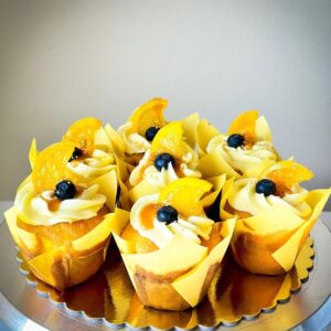 Lemon Blueberry Cupcake